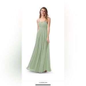 Azazie Adrienne halter bridesmaid dress